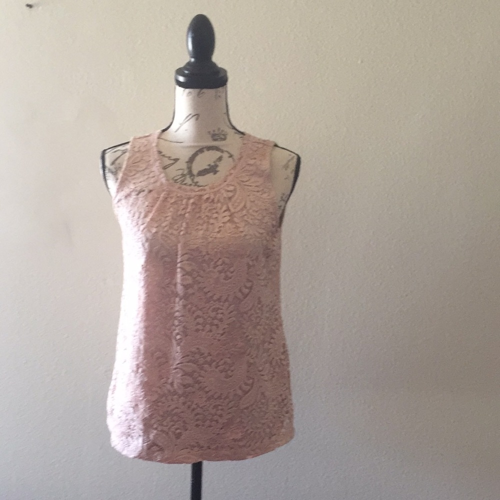 LOFT Lace Blouse (S)